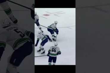 GOAL Justin Danforth Blue Jackets v Vancouver 4-3 NHL 2022-23#shorts