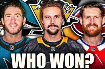 WHO WON THE ERIK KARLSSON TRADE? Pittsburgh Penguins, San Jose Sharks, Montreal Canadiens News Today