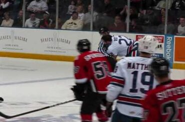 Mathieu Roy vs Matt Pelech