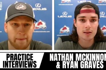 Nathan McKinnon & Ryan Graves talk Return from Injury, Avalanche Play & McKinnon Cereal