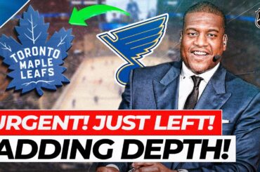 HAPPENED NOW! GREAT NEWS IN TORONTO! ADDING DEPTH! TORONTO MAPLE LEAFS NEWS! NHL NEWS!