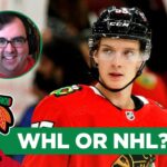 How should the Chicago Blackhawks handle Kevin Korchinski? | CHGO Blackhawks Podcast