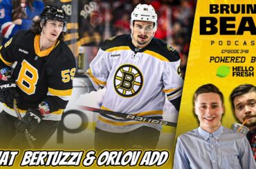 How Dmitry Orlov and Tyler Bertuzzi Change the Boston Bruins | Bruins Beat