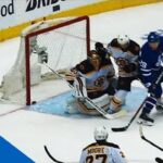 Morgan Rielly’s One-Timer Finds Room Between The Post, Tuukka Rask