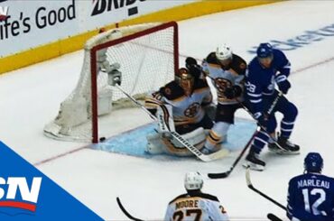 Morgan Rielly’s One-Timer Finds Room Between The Post, Tuukka Rask