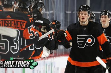 Farabee's hat trick helps power Flyers victory