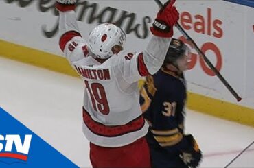 Dougie Hamilton Hammers Goal Past Sabres In Overtime