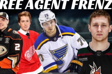 NHL Signings - Bruins, Blues & Coyotes Sign UFA's & 2023 Draft Prospects Sign + Greiss Retires