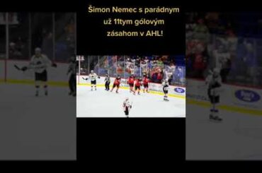 Šimon Nemec a jeho 11stý gól v AHL 🏒 #hockey #shorts #slovakia #ahl #nemec #goalmoment #simonnemec