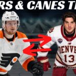 NHL Trade - Flyers & Hurricanes Swap Prospects