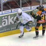 16 Januari: Shawn Belle tacklar Sebastian Enterfeldt