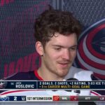 Jack Roslovic 1st Intermission Interview (Nov. 22, 2021)