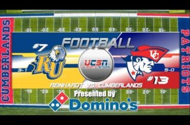 University of the Cumberlands - Football vs. Reinhardt University 2018