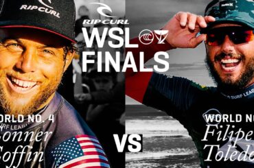 Conner Coffin vs. Filipe Toledo Rip Curl WSL Finals - Men's Match 2 Condensed
