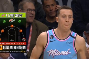 Duncan Robinson 1st Round | 2020 NBA 3-Point Contest