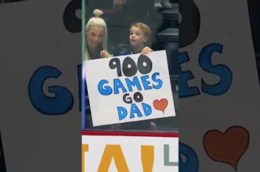 900 games for Myers, go dad! 💪