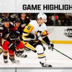 Penguins @ Ducks 1/11/22 | NHL Highlights