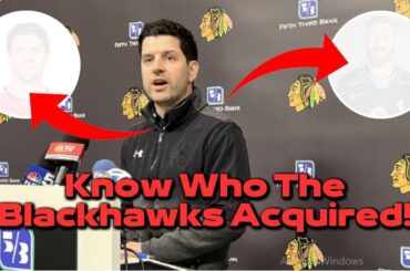 The Blackhawks are getting busy, folks.