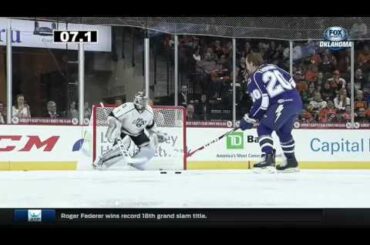 Ontario Reign - Jack Campbel  - Rapid Fire at 2017 AHL All-Star Skills Competition