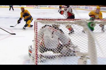 Sissons snaps one past Bernier, Bridgestone Arena erupts again