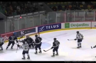 Nicolas Roy Backhand  Goal vs Rimouski (11/7/14)