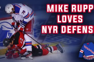 Mike Rupp loves K'Andre Miller and New York Rangers defense
