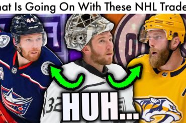 What is Going On With These NHL Trades... (Jonathan Quick For Gavrikov/Korpisalo/Ekholm To Oilers)