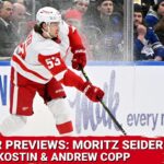 '24 Player Previews: Moritz Seider, Klim Kostin & Andrew Copp