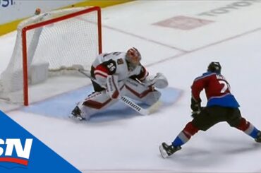 MacKinnon Undresses Kuemper, Grubauer Beats Coyotes In Shootout