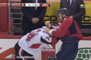 Mark Borowiecki vs Tom Wilson Feb 27, 2018