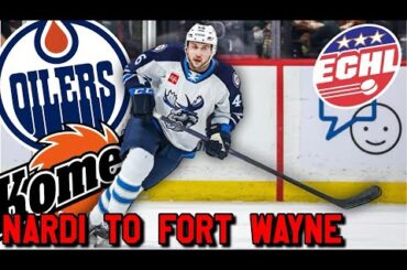 Edmonton Oilers Sign Joseph Nardi to ECHL Contract!! Jets Fan Reaction!!