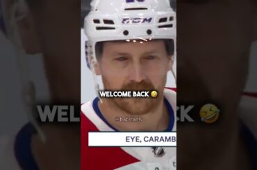 I've noticed Jeff Petry is BACK with the Habs 🤣