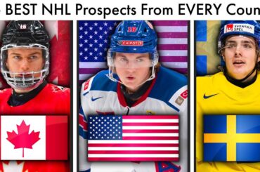 The BEST NHL Prospects From EVERY Country... (2023 NHL Draft/Prospect Rankings/Bedard News Today)