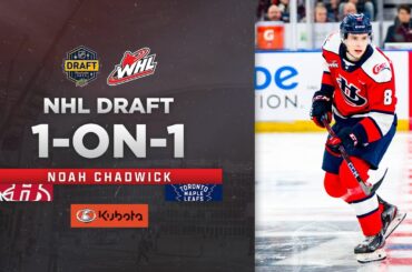 2023 NHL Draft 1-on-1 - Noah Chadwick