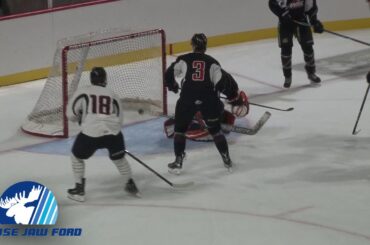 Brayden Tracey scores first for Team White