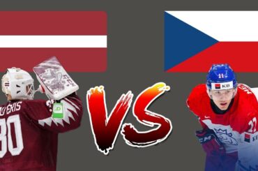 Latvia U20 5 - 2 U20 Czech Republic World Junior Championship 2022