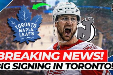 BREAKING! THE IS THE GREAT LEAFS MOVE! TRADE UPDATE! TORONTO MAPLE LEAFS NEWS! NHL NEWS!