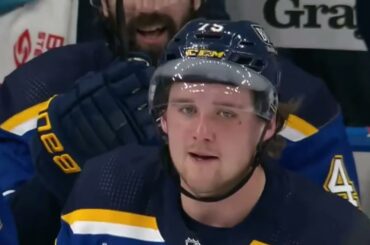 Tyler Tucker First NHL Goal | St. Louis Blues (Feb 23, 2023)
