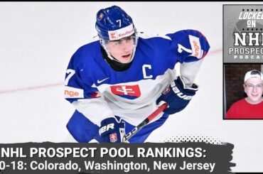 2023 NHL Prospect Pool Rankings, 20-18: Colorado Avalanche, Washington Capitals, New Jersey Devils