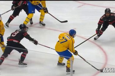 Alexander Holtz 1G 1A vs Canada | Aug 11 2018 | 2018 Hlinka Gretzky