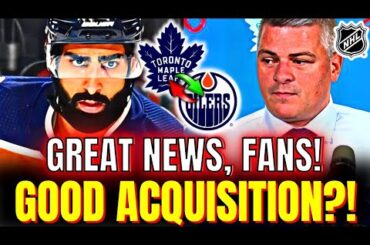 🚨💥 FORMER EDMONTON OILERS PLAYER JOINING MAPLE LEAFS? GOOD IDEA, FANS? TORONTO MAPLE LEAFS NEWS
