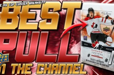 2016 Upper Deck Team Canada Juniors Hockey Hobby Box Break! MOJO!
