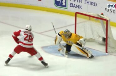 Luke Witkowski's First NHL Goal - 2/17/18