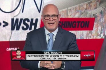 Tom Wilson signs 7-year extension with Capitals