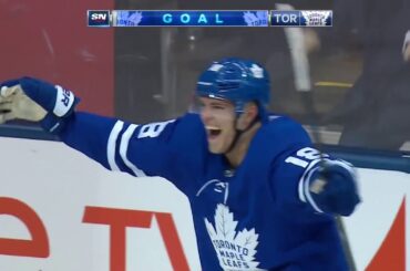 Andreas Johnsson 6th goal of the season! 6/12/2018 (Detroit Red Wings at Toronto Maple Leafs)