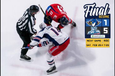 T-Birds Suffer First I-91 Rivalry Loss In Springfield This Season