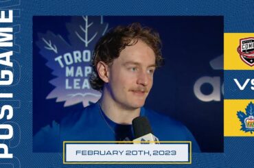 Toronto Marlies Post-Game | Toronto Marlies vs. Utica Comets | February 20, 2023