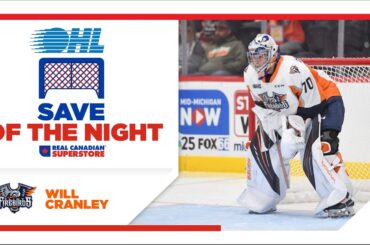 Real Canadian Superstore Save of the Night: Cranley Flashes the Leather!