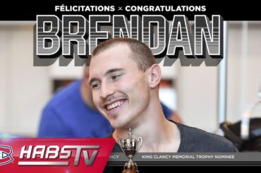 Brendan Gallagher in the community | King Clancy Memorial Trophy nominee