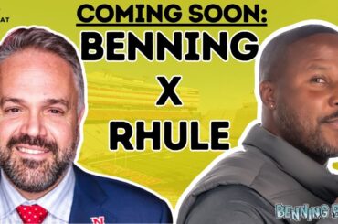COMING SOON! Exclusive Interview with Nebraska Head FB Coach, Matt Rhule | Benning Bites